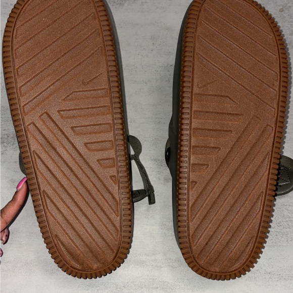 MENS Nike Olive Green Calm Mule - Picture 7 of 7